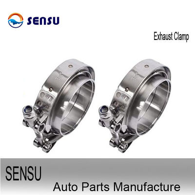 Universal Car 5 Inch Stainless Steel Exhaust Clamps ID 127.8mm wear resistance